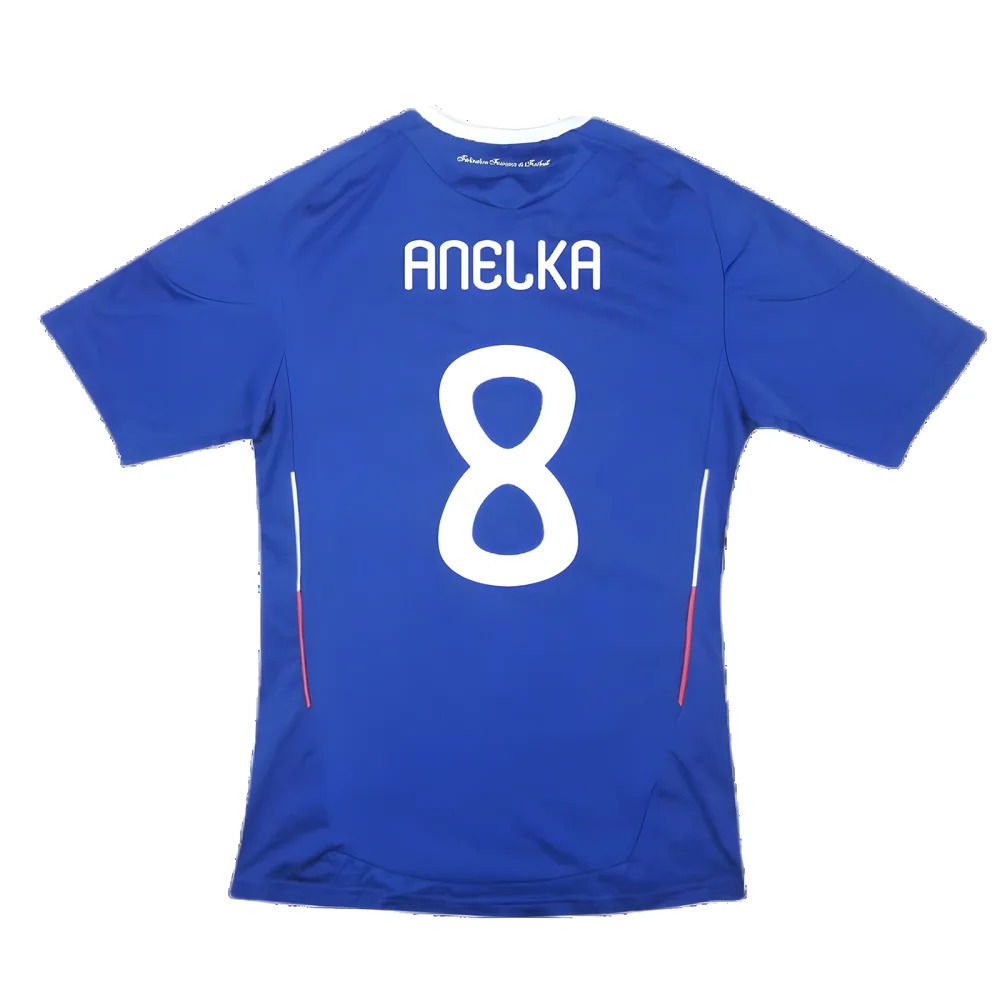 France 2009-10 Home Shirt (S) (Anelka 8) (Excellent)