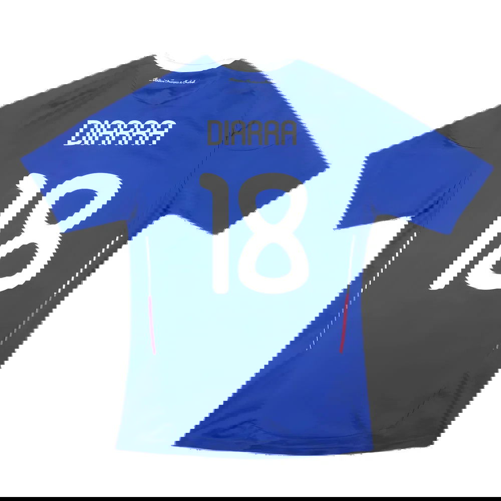 France 2009-10 Home Shirt (S) (Diarra 18) (Excellent)