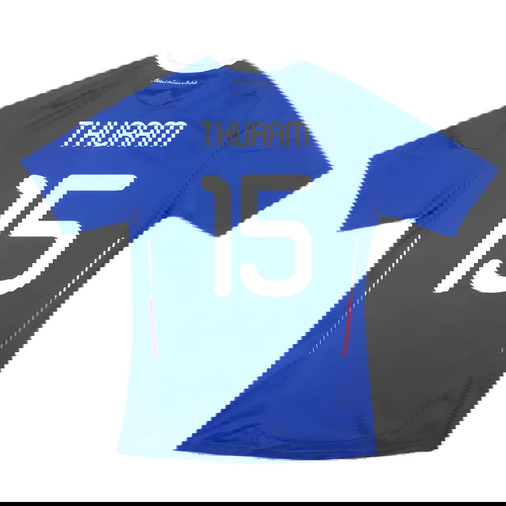 France 2009-10 Home Shirt (S) (Thuram 15) (Excellent)