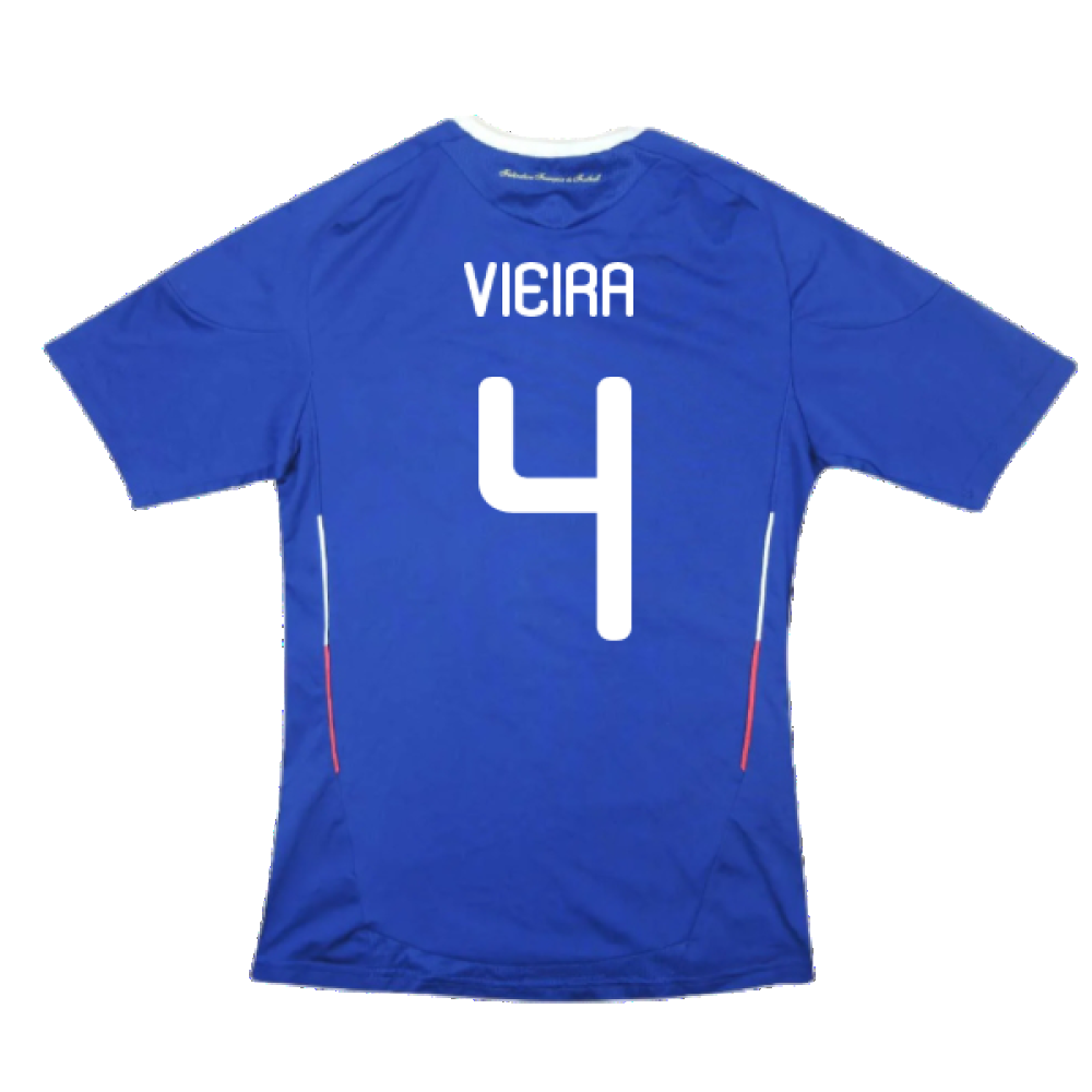France 2009-10 Home Shirt (S) (Vieira 4) (Excellent)