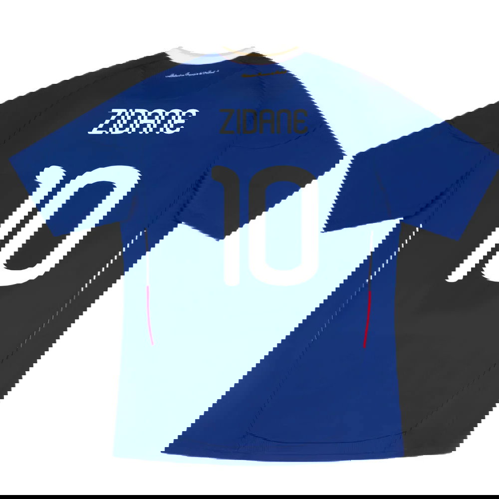 France 2010-11 Home Shirt (Excellent) (ZIDANE 10)