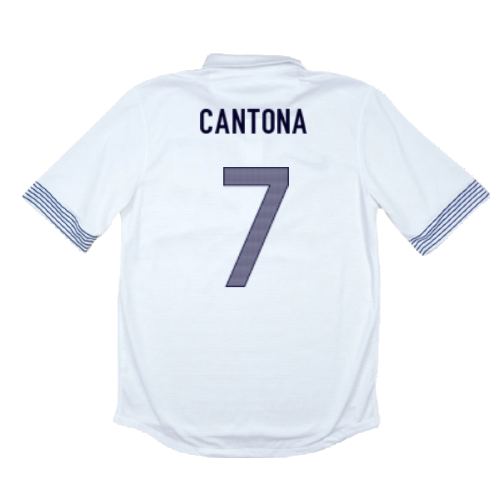 France 2012-13 Away Shirt ((Good) M) (CANTONA 7)