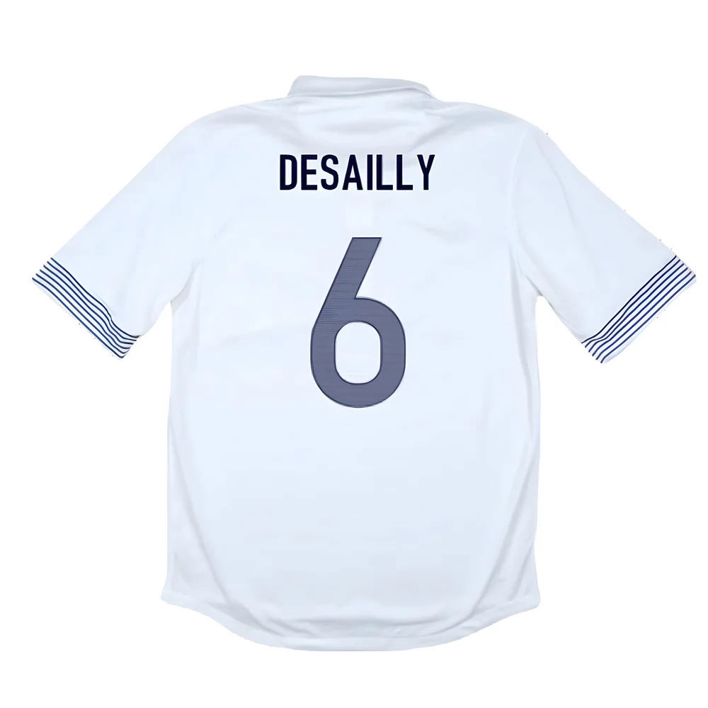 France 2012-13 Away Shirt ((Good) M) (DESAILLY 6)