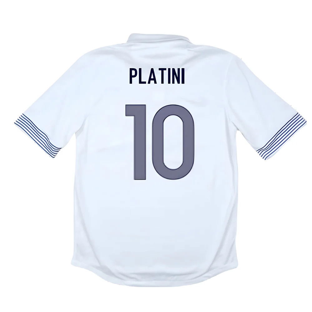 France 2012-13 Away Shirt ((Good) M) (PLATINI 10)