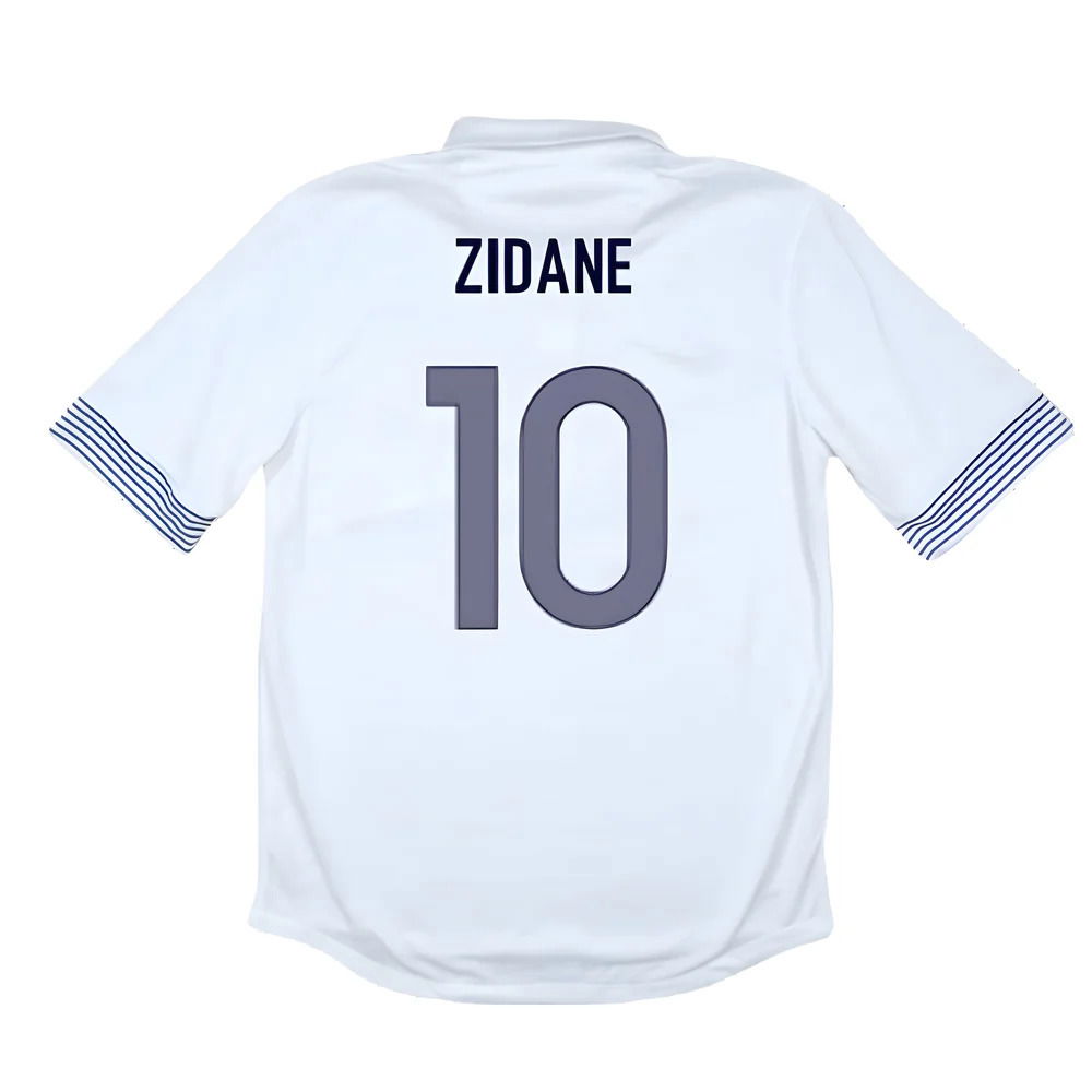 France 2012-13 Away Shirt ((Good) M) (ZIDANE 10)