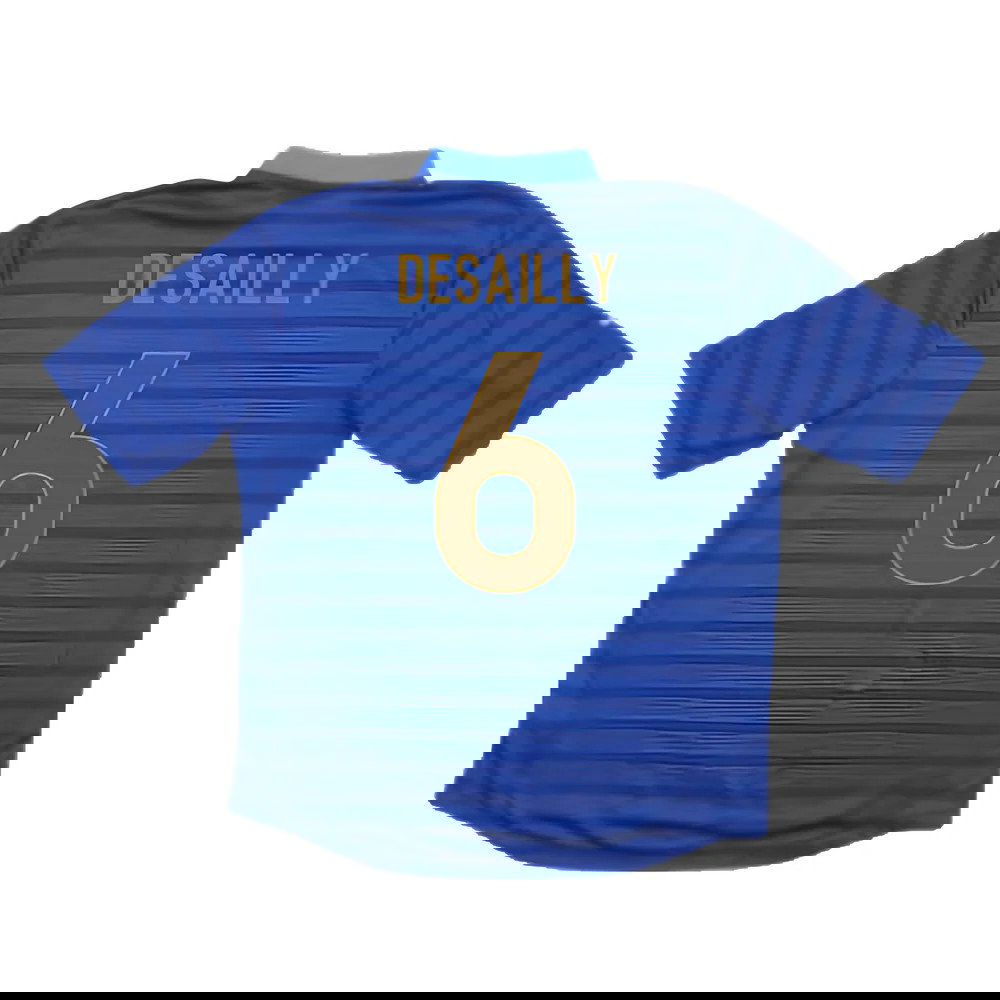 France 2012-13 Home Shirt (M) (Very Good) (DESAILLY 6)