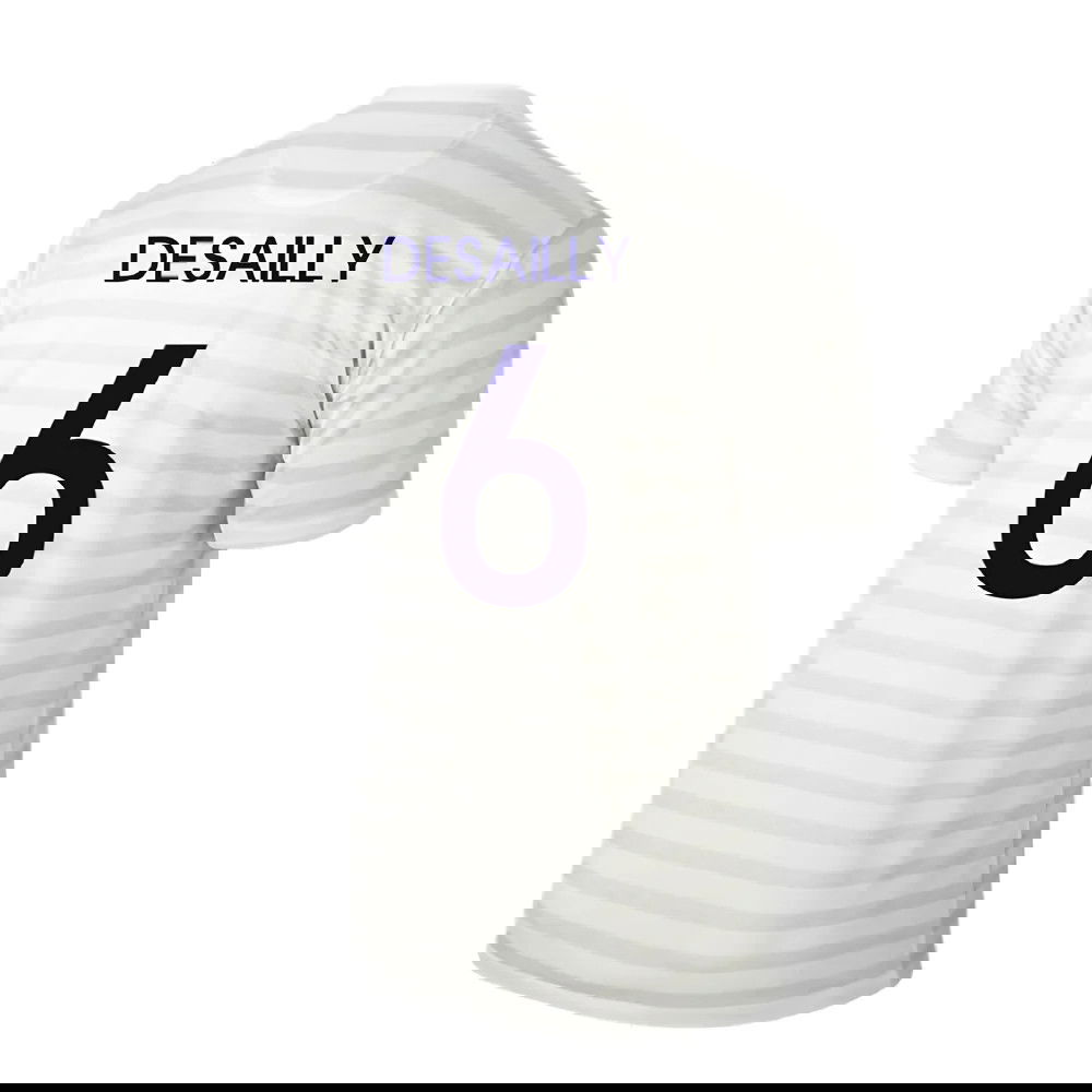 France 2014-15 Away Shirt ((Excellent) M) (Desailly 6)