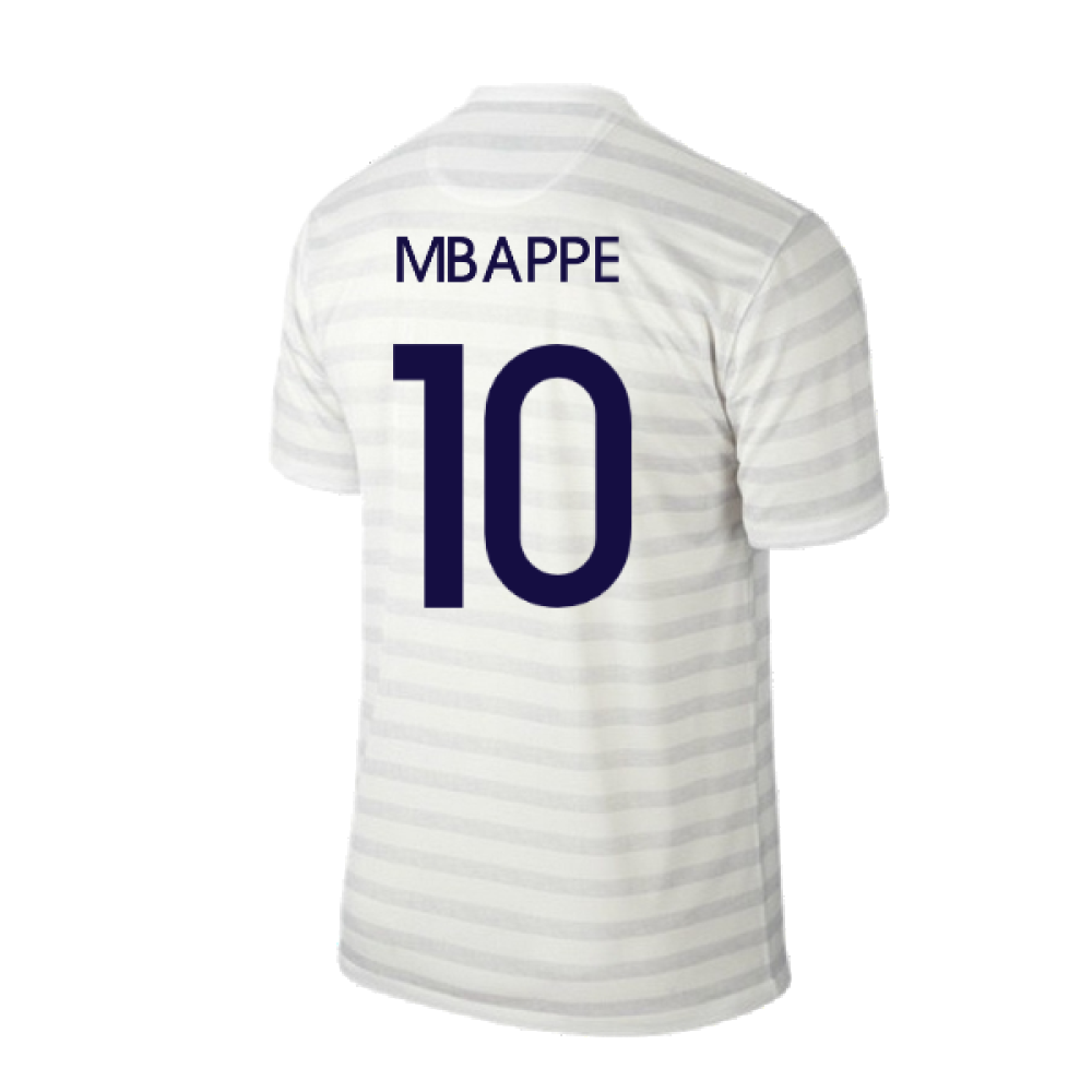 France 2014-15 Away Shirt ((Excellent) M) (Mbappe 10)