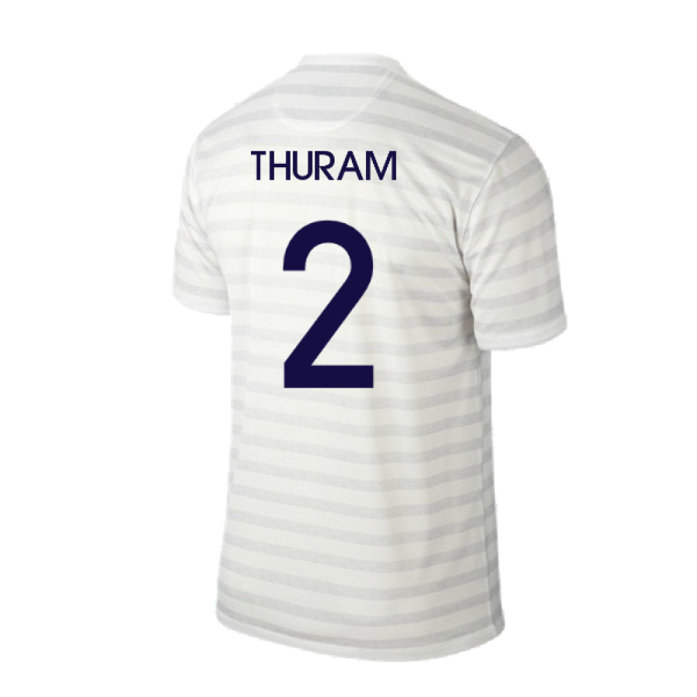 France 2014-15 Away Shirt ((Excellent) M) (Thuram 2)