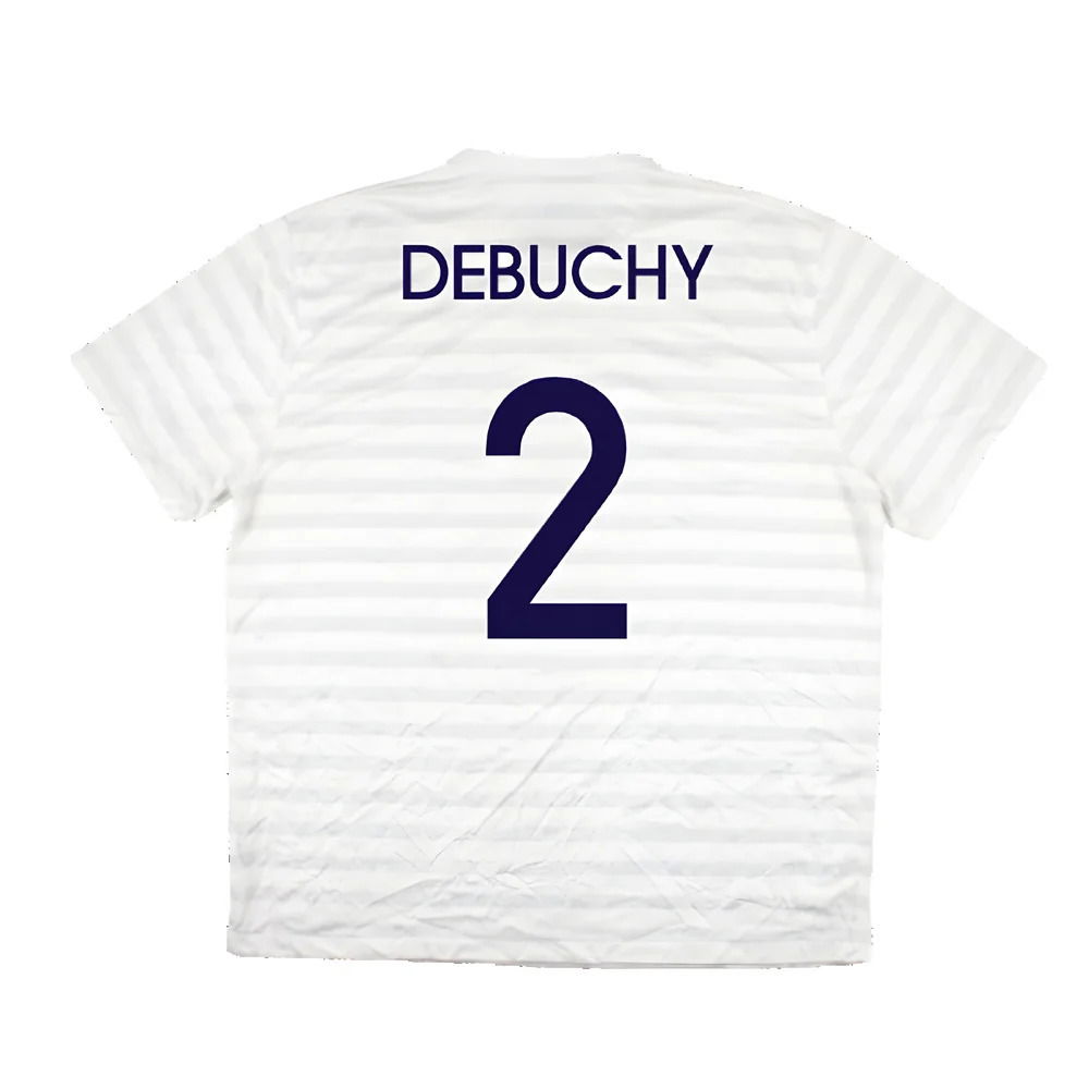 France 2014-15 Away Shirt ((Very Good) XXL) (Debuchy 2)