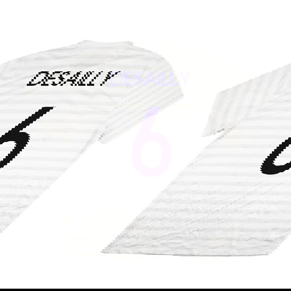 France 2014-15 Away Shirt ((Very Good) XXL) (Desailly 6)