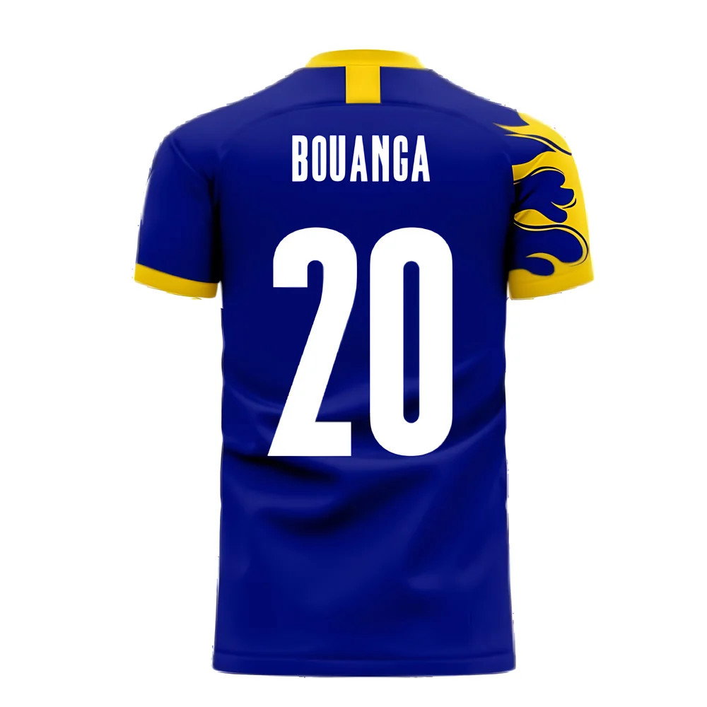 Gabon 2025-2026 Away Concept Football Kit (Libero) (BOUANGA 20)