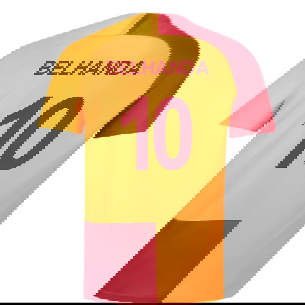 Galatasaray 2018-19 Home Shirt (2XL) (Excellent) (Belhanda 10)