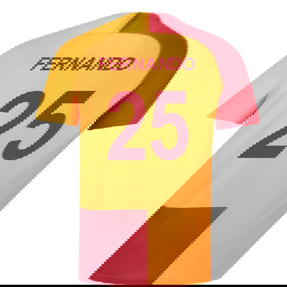 Galatasaray 2018-19 Home Shirt (2XL) (Excellent) (Fernando 25)