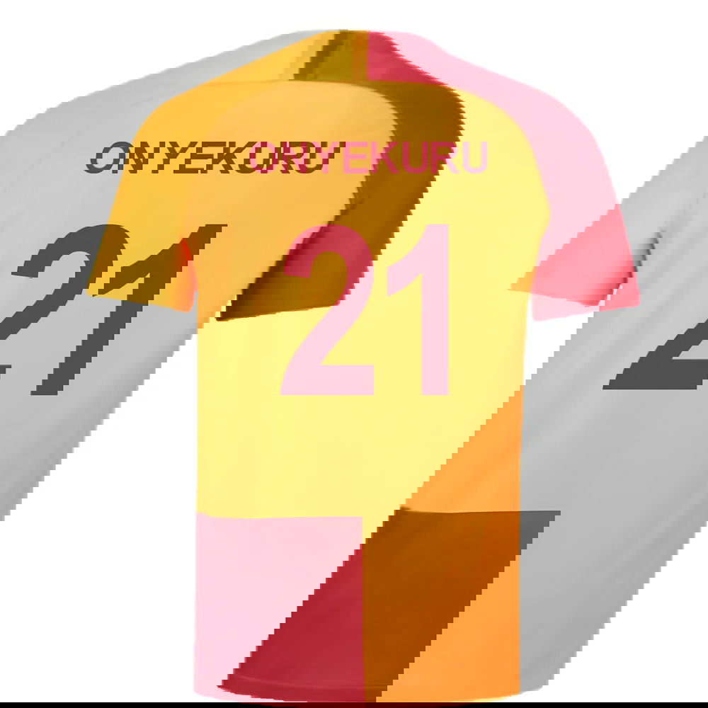 Galatasaray 2018-19 Home Shirt (2XL) (Excellent) (Onyekuru 21)