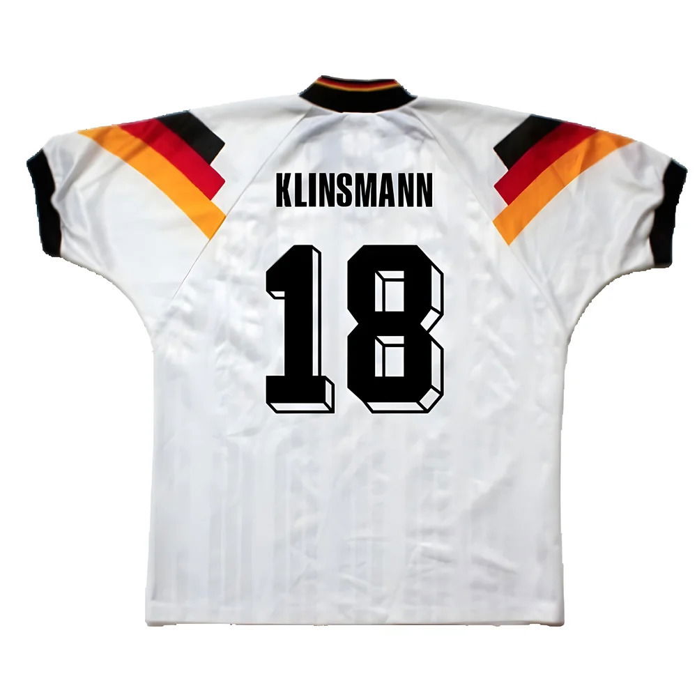 Germany 1992-93 Home Shirt ((Excellent) L) (Klinsmann 18)