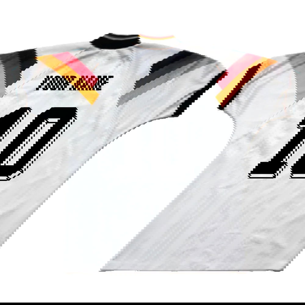 Germany 1992-93 Home Shirt ((Excellent) L) (Your Name)