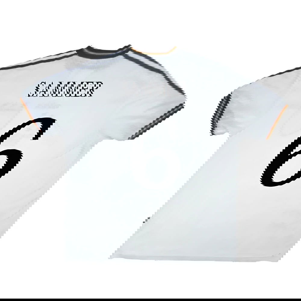 Germany 1996-98 Home Shirt ((Excellent) S) (Sammer 6)