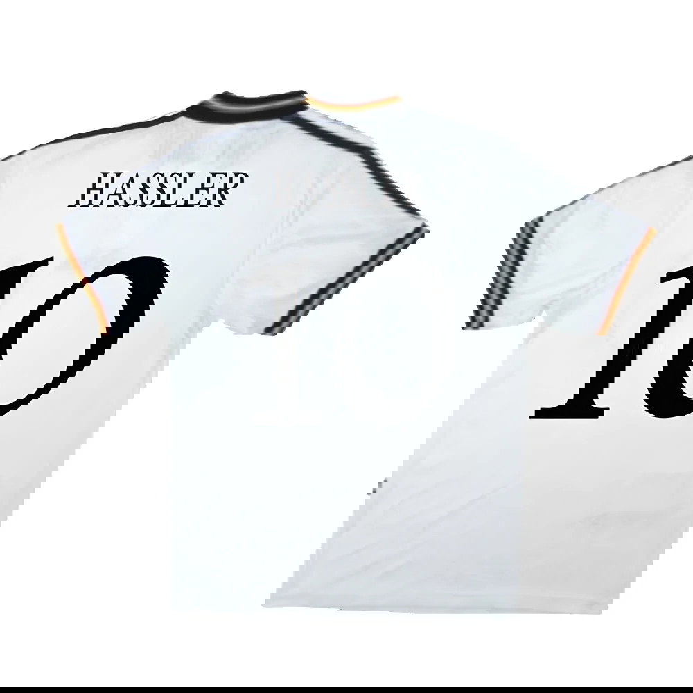 Germany 1996-98 Home Shirt (Excellent) (Hassler 10)