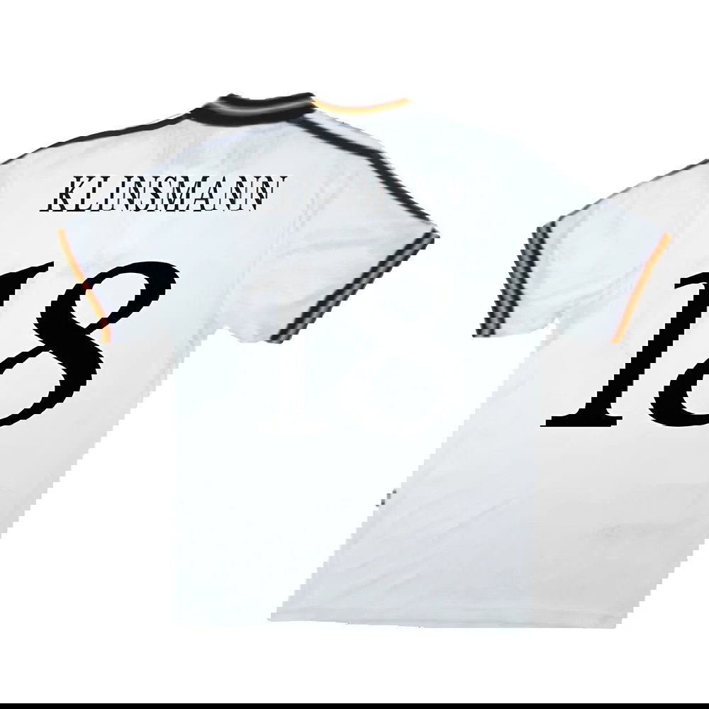 Germany 1996-98 Home Shirt (Excellent) (Klinsmann 18)