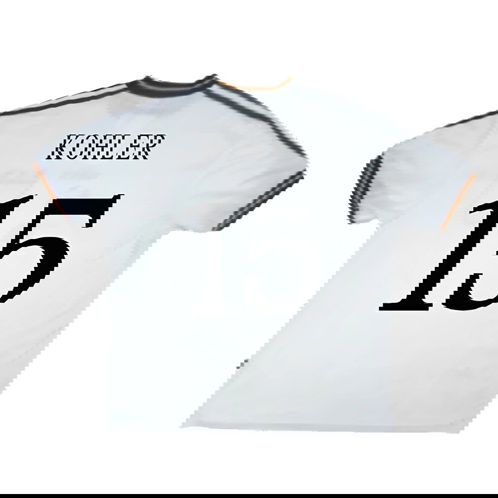 Germany 1996-98 Home WM06 Shirt (S) (Excellent) (Kohler 15)