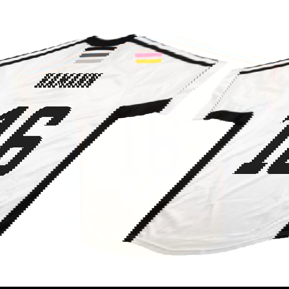 Germany 1998-00 Home Shirt (2XL) (Good) (Hamann 16)