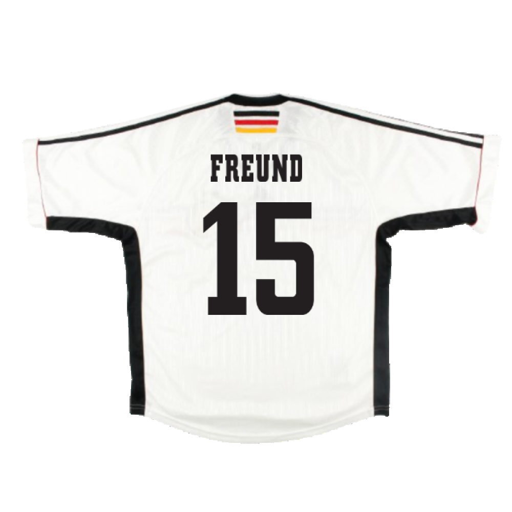 Germany 1998-00 Home Shirt ((Very Good) L) (Freund 15)