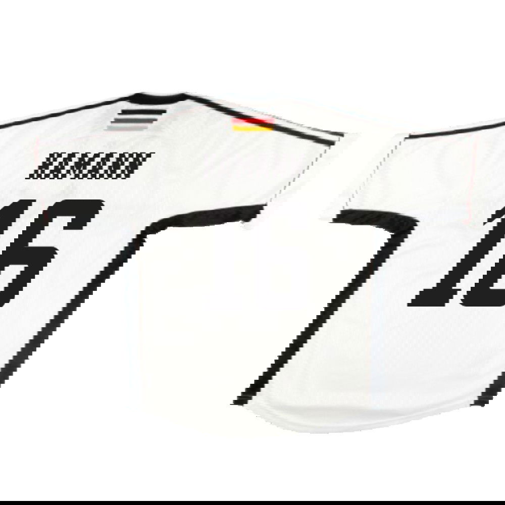 Germany 1998-00 Home Shirt ((Very Good) L) (Hamann 16)