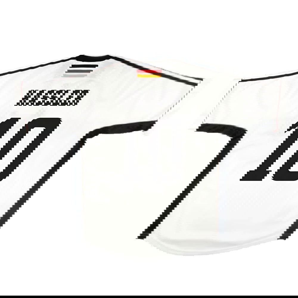 Germany 1998-00 Home Shirt ((Very Good) L) (Hassler 10)