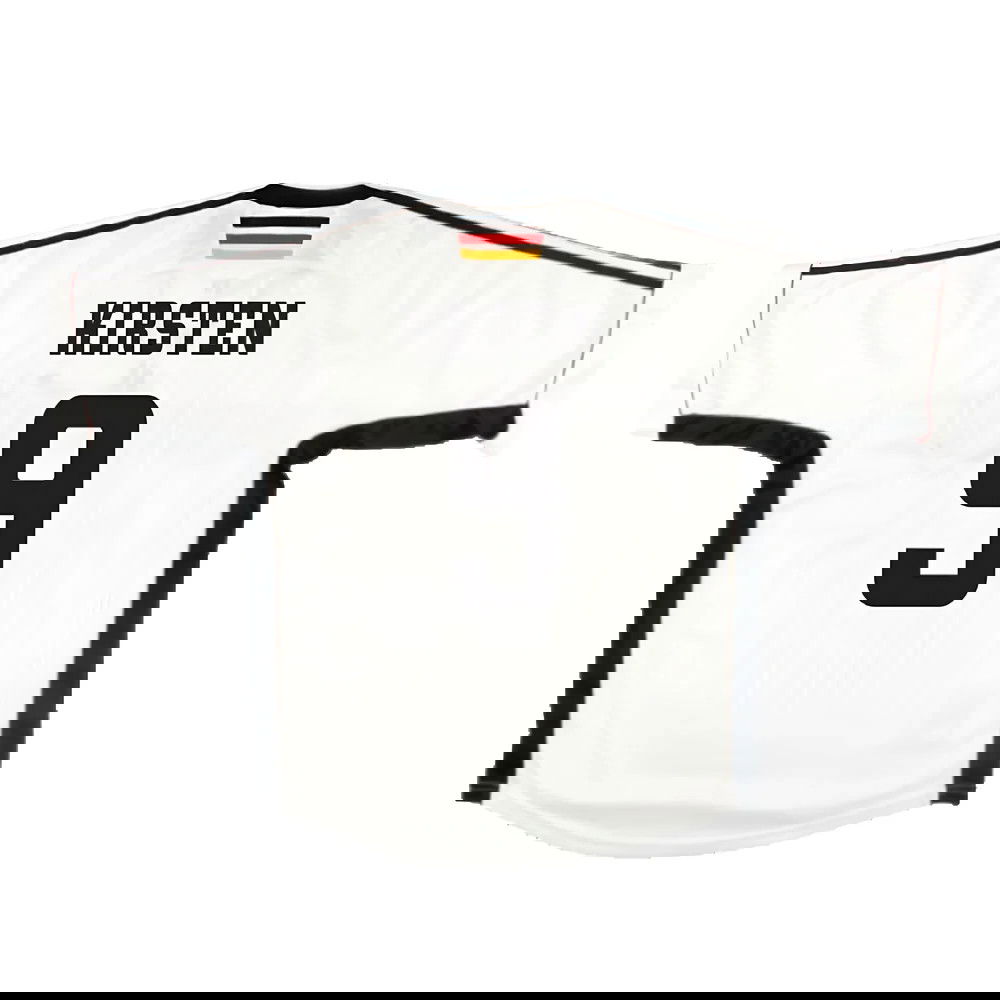 Germany 1998-00 Home Shirt ((Very Good) L) (Kirsten 9)