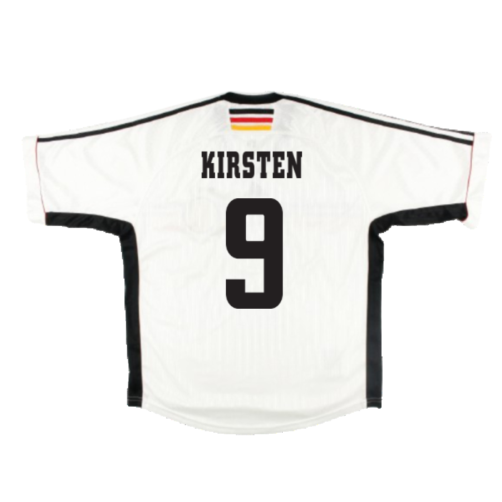 Germany 1998-00 Home Shirt ((Very Good) L) (Kirsten 9)