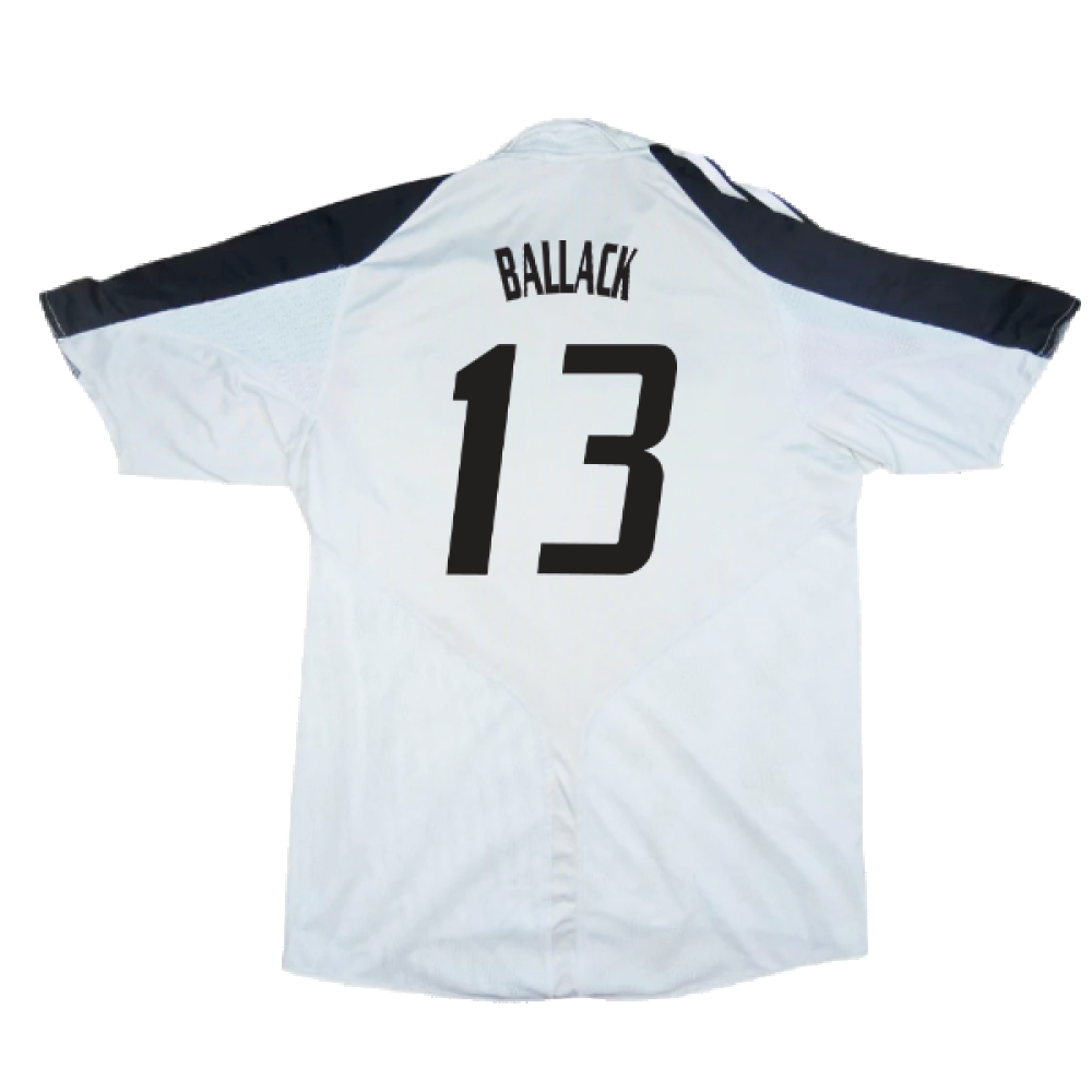 Germany 2004-05 Home Shirt ((Very Good) M) (Ballack 13)