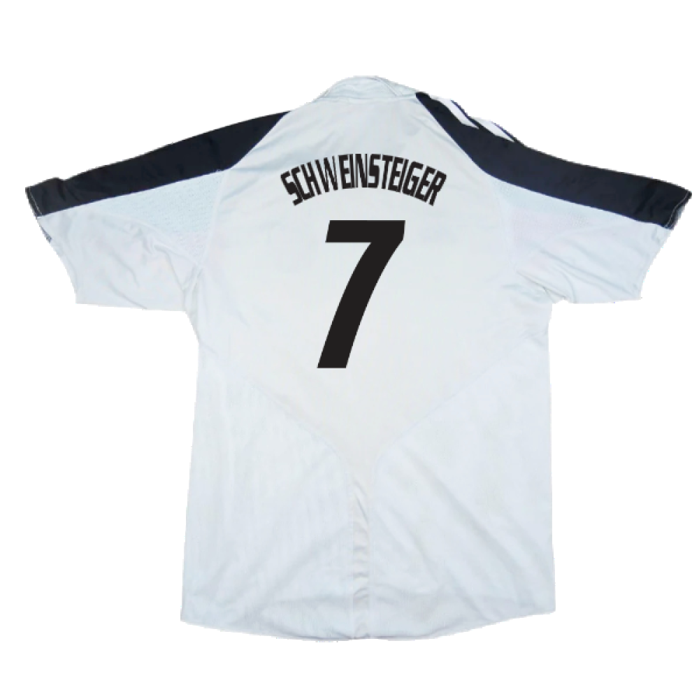 Germany 2004-05 Home Shirt ((Very Good) M) (Schweinsteiger 7)