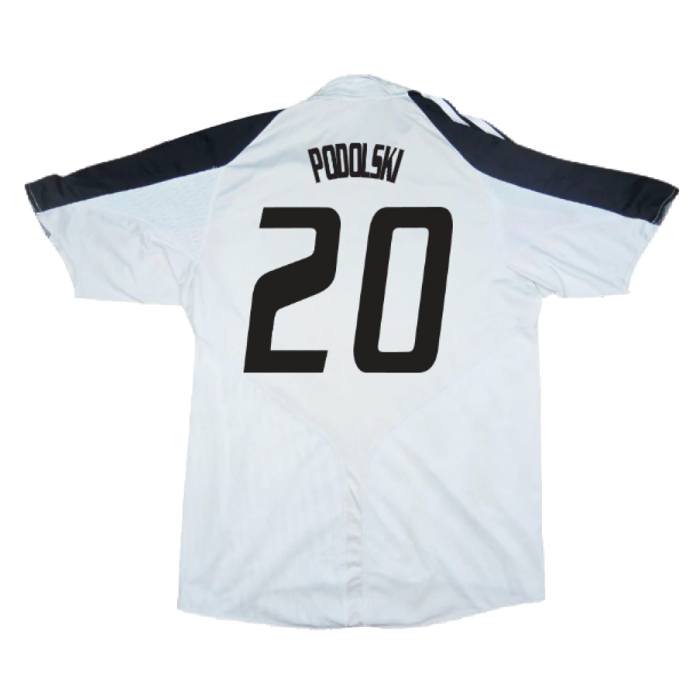 Germany 2004-06 Home Shirt ((Excellent) XL) (Podolski 20)