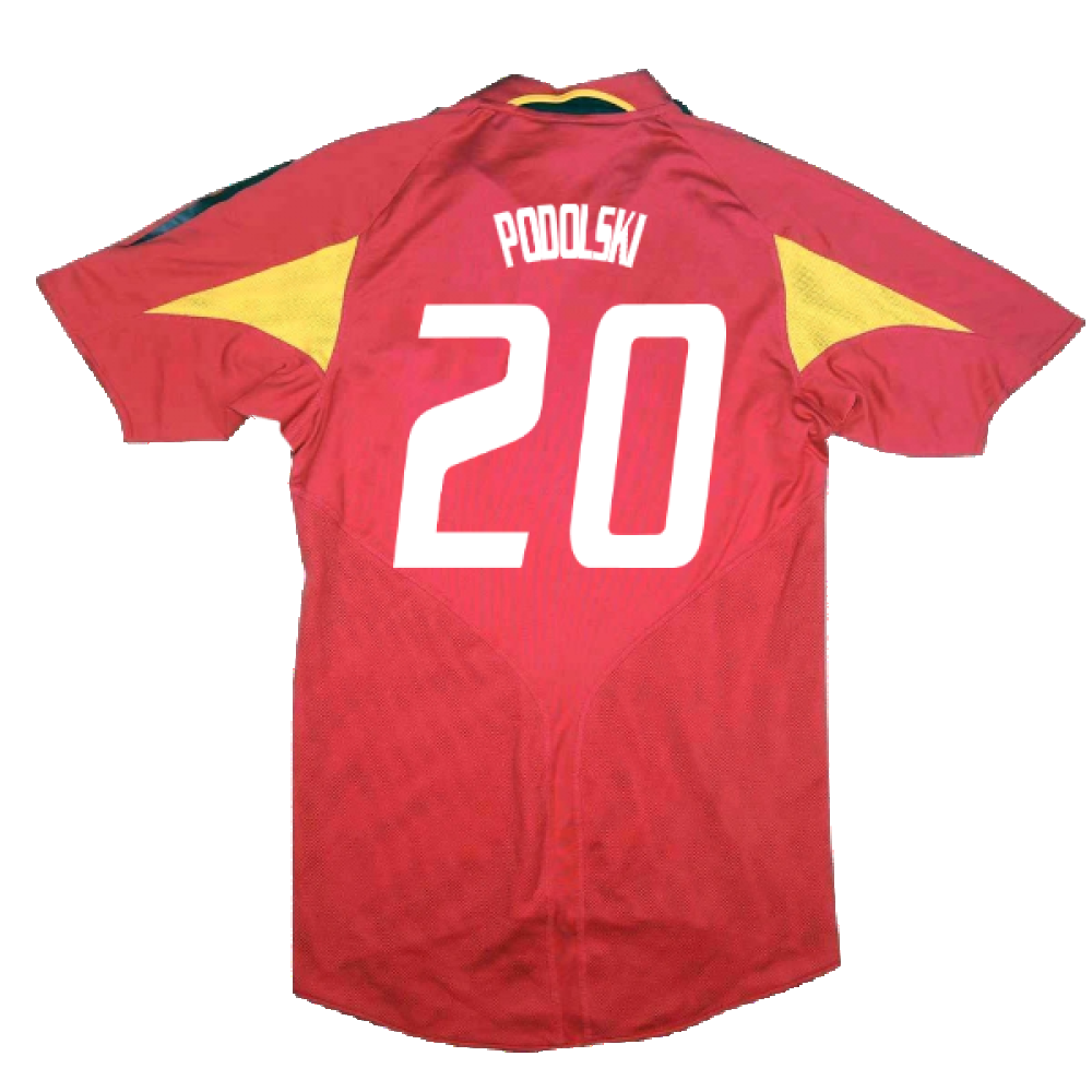 Germany 2004-06 Third Shirt ((Excellent) XL) (Podolski 20)