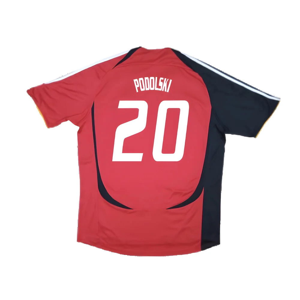 Germany 2005-07 Away Shirt ((Very Good) XL) (Podolski 20)