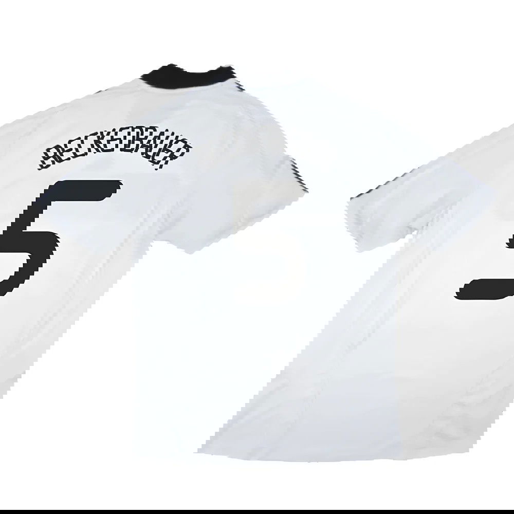 Germany 2008-09 Home Shirt ((Good) S) (BECKENBAUER 5)