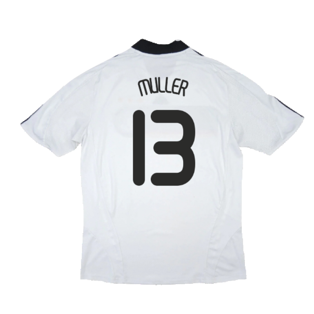 Germany 2008-09 Home Shirt ((Good) S) (MULLER 13)