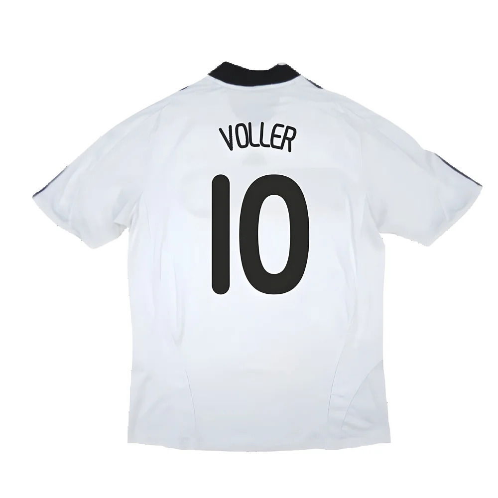 Germany 2008-09 Home Shirt ((Good) S) (VOLLER 10)