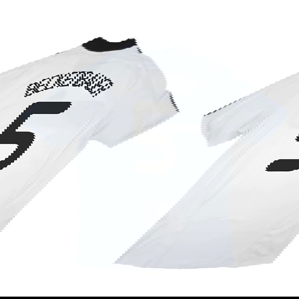 Germany 2008-09 Home Shirt ((Good) XL) (BECKENBAUER 5)