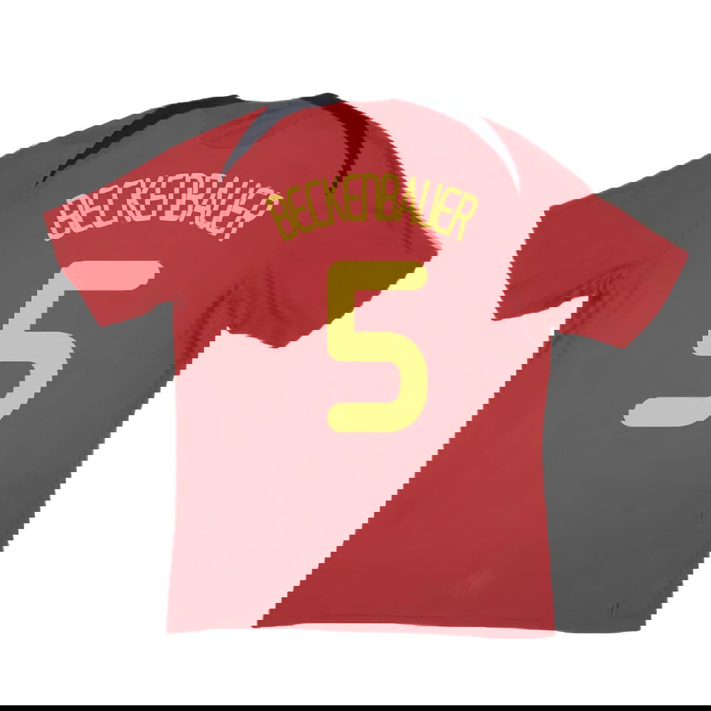 Germany 2008-10 Away Shirt (S) (Excellent) (BECKENBAUER 5)