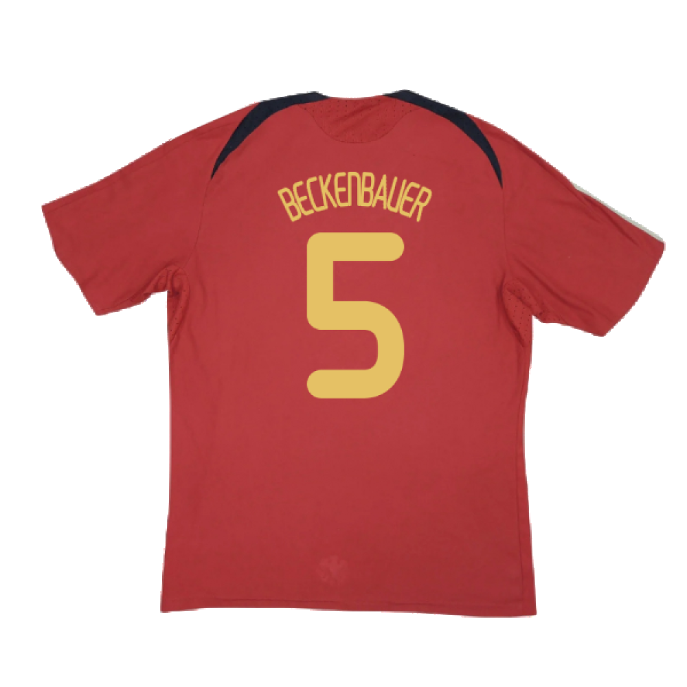 Germany 2008-10 Away Shirt ((Excellent) L) (BECKENBAUER 5)