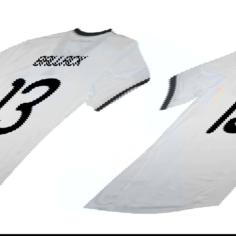 Germany 2010-11 Home Shirt ((Excellent) XL) (BALLACK 13)