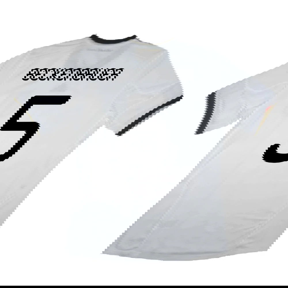 Germany 2010-11 Home Shirt ((Excellent) XL) (BECKENBAUER 5)