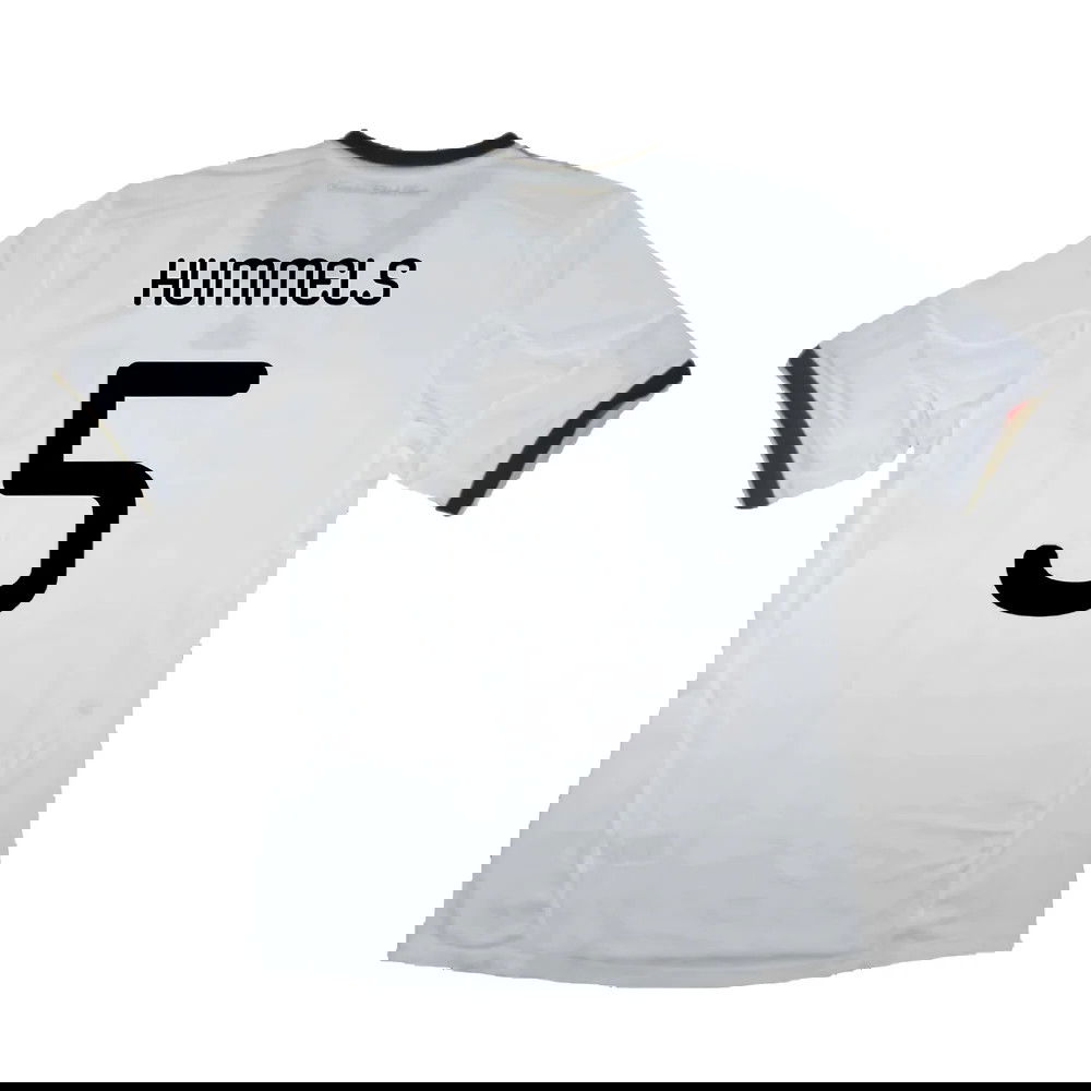 Germany 2010-11 Home Shirt ((Excellent) XL) (HUMMELS 5)