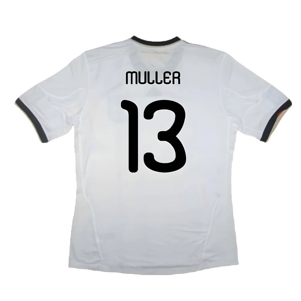 Germany 2010-11 Home Shirt ((Excellent) XL) (MULLER 13)