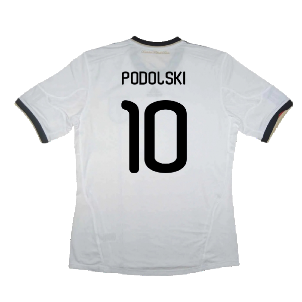 Germany 2010-11 Home Shirt ((Excellent) XL) (PODOLSKI 10)