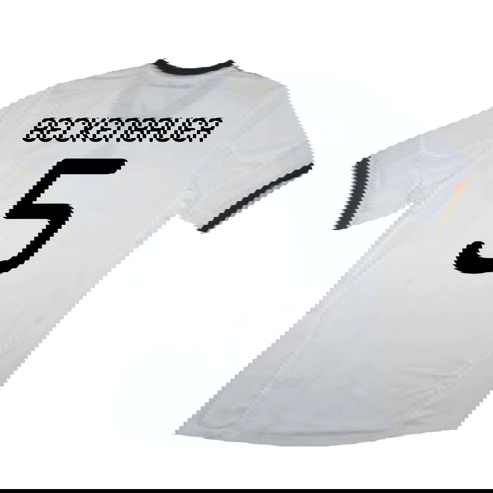 Germany 2010-11 Home Shirt ((Good) S) (BECKENBAUER 5)