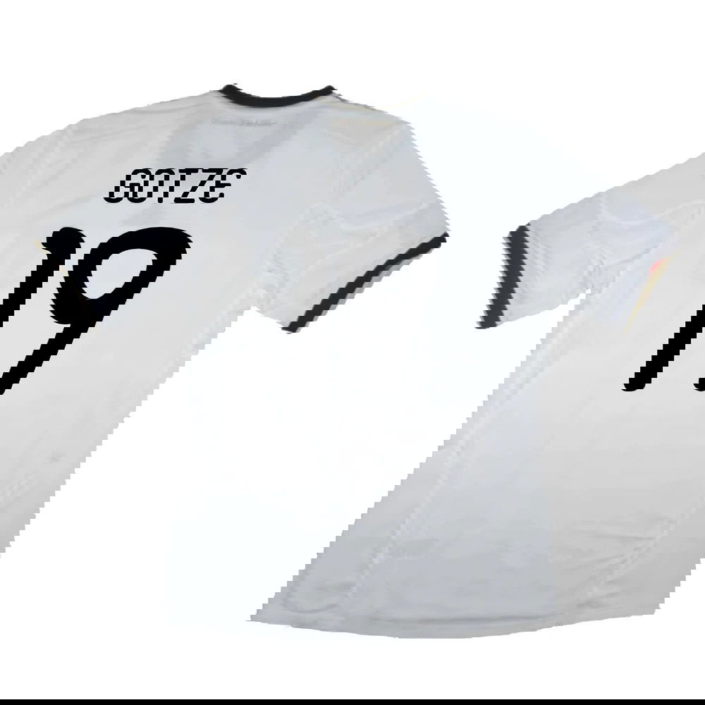 Germany 2010-11 Home Shirt ((Good) S) (GOTZE 19)