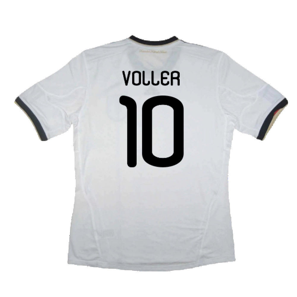 Germany 2010-11 Home Shirt ((Good) S) (VOLLER 10)